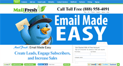 Desktop Screenshot of mailfresh.com